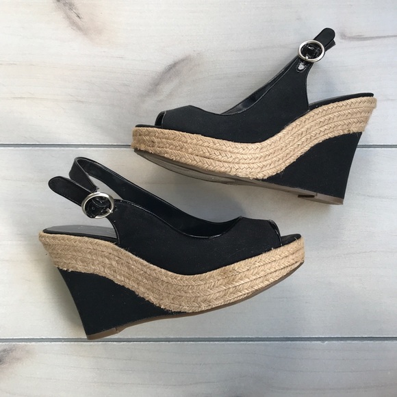 Jessica Simpson Shoes - Jessica Simpson Slingback Wedges 8.5